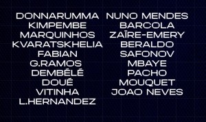 巴黎客战圣埃蒂安名单：登贝莱、K77在列，阿什拉夫、李刚仁缺席